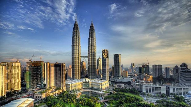 Petronas Towers, Kuala Lumpur.