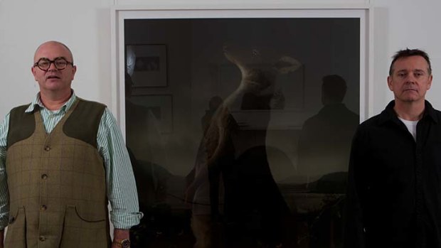 ''I would've thought &#8230; it would have been a relatively easy access'' &#8230; artist Joseph McGlennon, right, who wants to photograph a collection in the Australian Museum, and gallery owner Michael Reid.