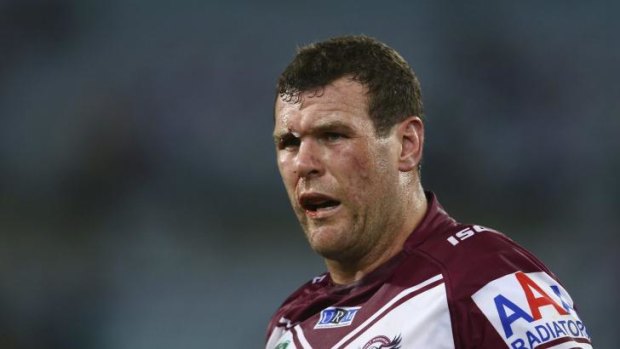 Still a leader: Jason King is no longer a co-captain at Manly but he remains a key part of their title push.