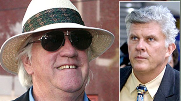 More links between property developer Warren Anderson (left) and Firepower boss Tim Johnston have emerged in court.