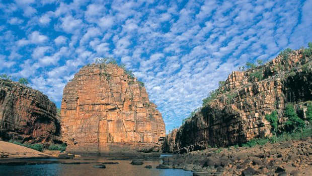 Tops end ... the Nitmiluk Gorge.