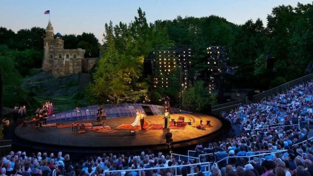 Curtain calls: Shakespeare in the Park.