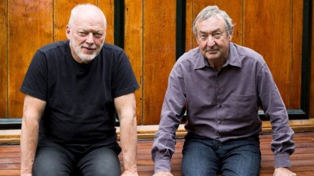 Survivors: Pink Floyd's Dave Gilmour (left) and Nick Mason return for the band's first studio album since 1994.