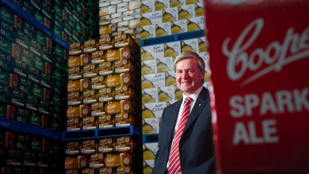 “We are growing against a ­declining market.”: Coopers managing director Dr Tim Cooper.