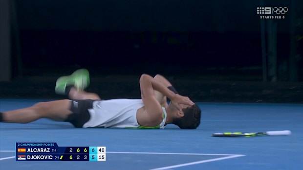 'History complete': Alcaraz dethrones Djokovic in AO triumph