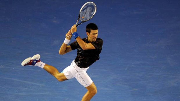 "It is definitely the highest task you can ask for from yourself" ... Novak Djokovic.