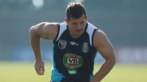 Confident: Greg Bird believes Blues fans will be rewarded as the team can get the job done.