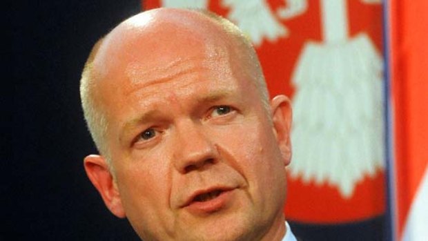 William Hague ... issued a denial.