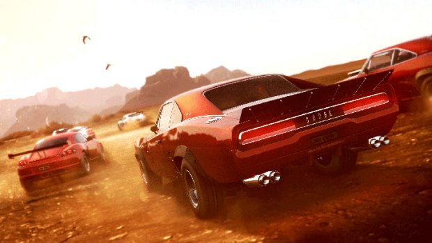 A screenshot from The Crew.