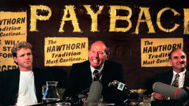 Operation Payback: Dermott Brereton, Don Scott and businessman Ian Dicker.