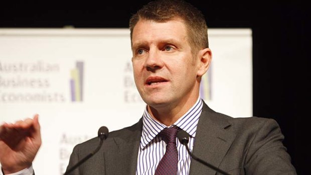 Supported ... Mike Baird, NSW Treasurer.