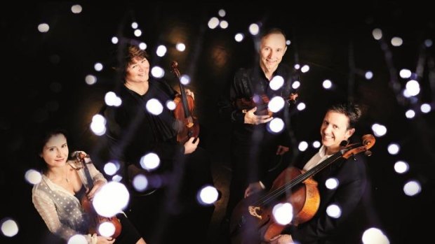 Shining: Goldner String Quartet paid homage to the night skies.