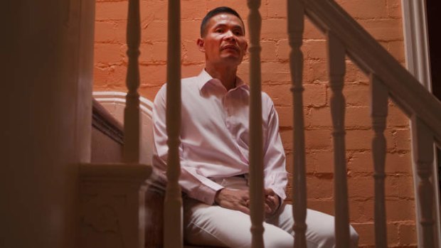 Three trials: Philip Leung at his home in Alexandria.