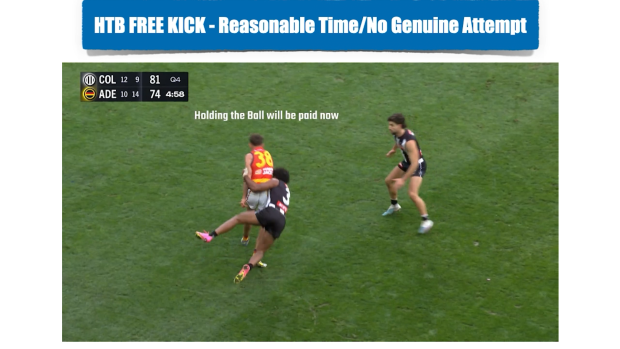 AFL clarifies holding the ball