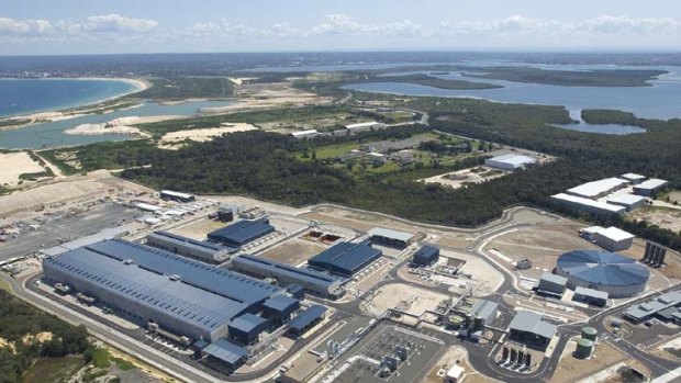Desalination plant at Kurnel.