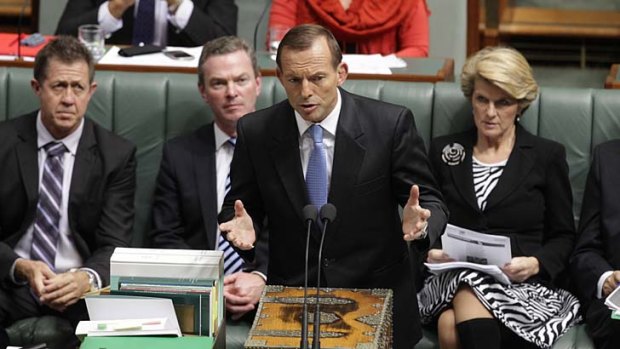Tony Abbott plans to turn back boats and reintroduce temporary protection visas.