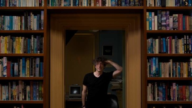 Author Neil Gaiman, in Melbourne for a Wheeler Centre event, says his head is filled with stories.