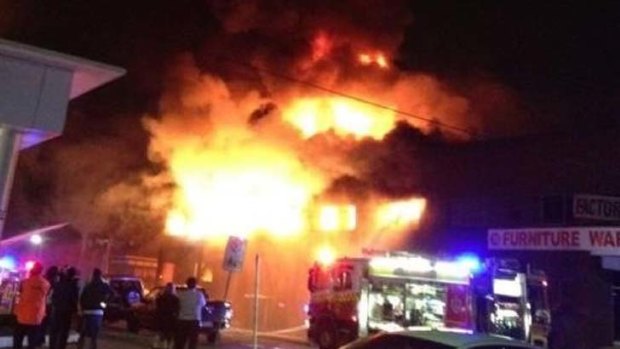 Canterbury was hit by two fires last night.
