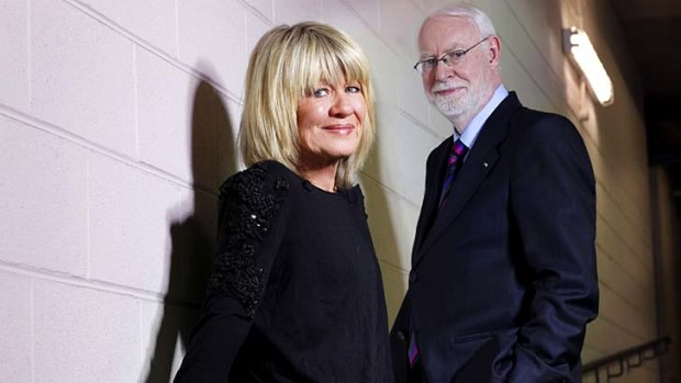 Movie minds ... Margaret Pomeranz and David Stratton.