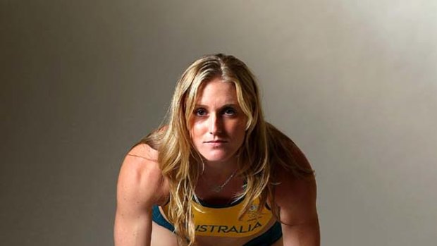 Preparing for the world championships in South Korea next year ... Sally Pearson.
