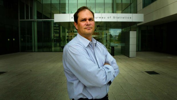 More jobs need to go ... acting Chief Statistician Jonathan Palmer.
