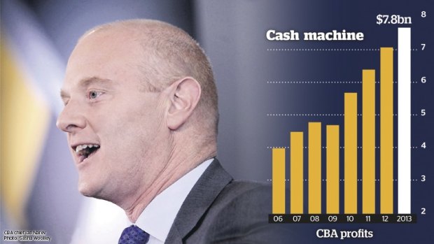 Cash for cash ... Ian Narev delivered the biggest ever profit by an Australian bank.