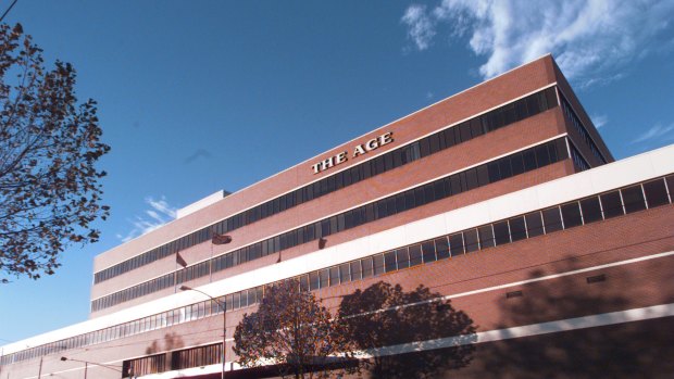 The Age's old headquarters on Spencer Street.