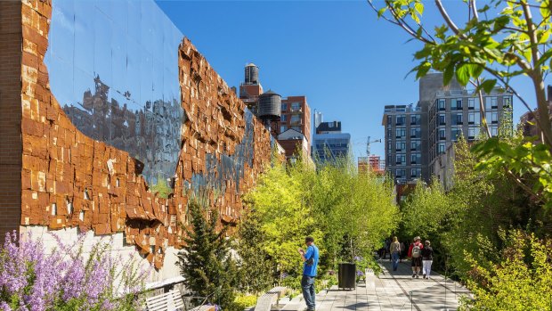 The High Line Public Park has become a magnet for art and nature lovers.