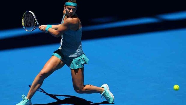 Lucie Safarova of the Czech Republic kept her good form going against Flavia Pennetta of Italy
