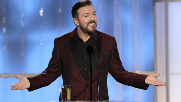 Ricky Gervais ... controversial former host of the Golden Globes.
