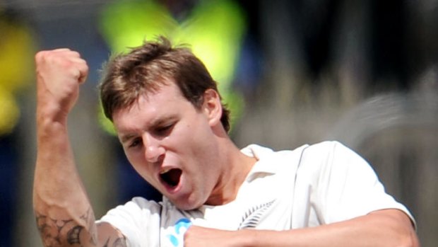 Doug Bracewell bowled New Zealand to victory with a haul of 6/40 in the second innings.