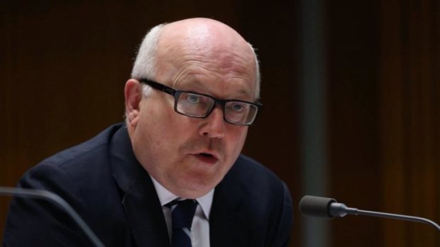 Senator George Brandis has had trouble explaining exactly what the government has in mind.
