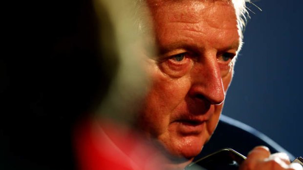 Work to do: England manager Roy Hodgson after the draw.