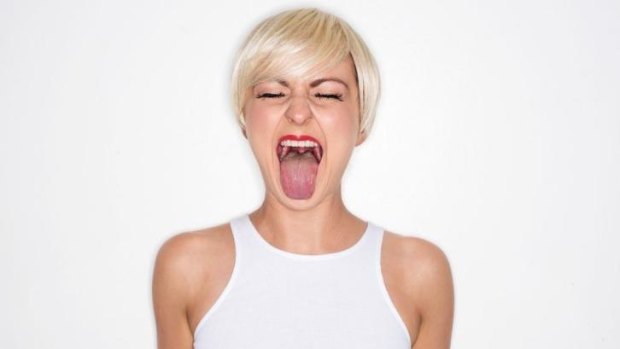 Naomi Price gets her twerk on as Miley Cyrus in "Wrecking Ball".