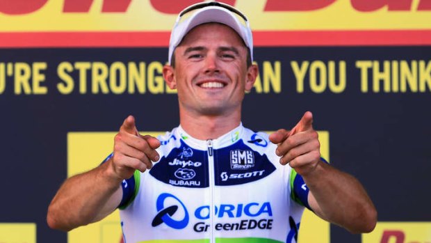 Simon Gerrans' impressive season included wearing the Tour de France yellow jersey for two days.