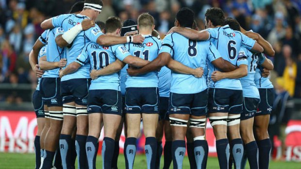 Coming together: The Waratahs are improving week by week.