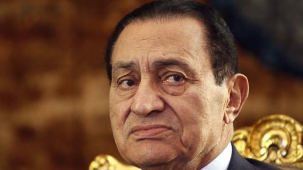 On trial August 3 ... Egypt's former president, Hosni Mubarak.