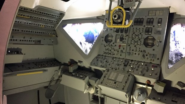  Lunar Module cockpit trainer.