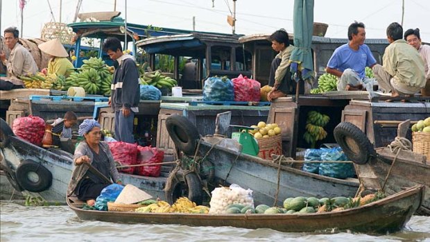 Market specials... Vietnam's Mekong Delta is an Australian favourite.