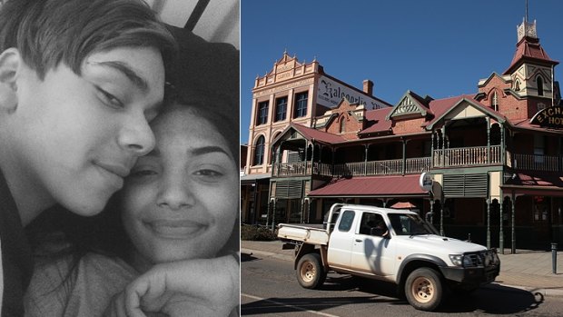 Elijah Doughty and his girlfriend Koshanta Smith-Reynolds typify a generation of 'lost' indigenous teens in Kalgoorlie, where the riches beneath the surface contrast sharply with poverty above it.