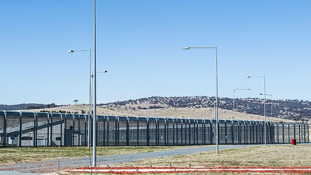 The Alexander Maconochie Centre, where an inmate was allegedly assaulted on Sunday morning.
