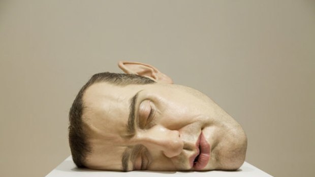 Ron Mueck's Mask II, a work in one of the best exhibitions of 2010.