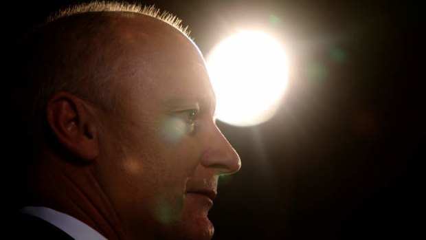 Confident: Wesfarmers chief Richard Goyder is not fearful of a tough federal budget.