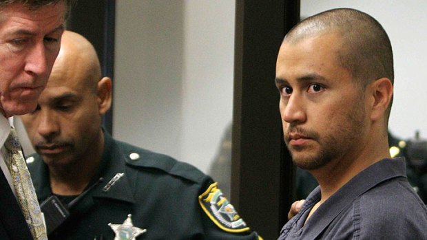 In custody ... George Zimmerman.