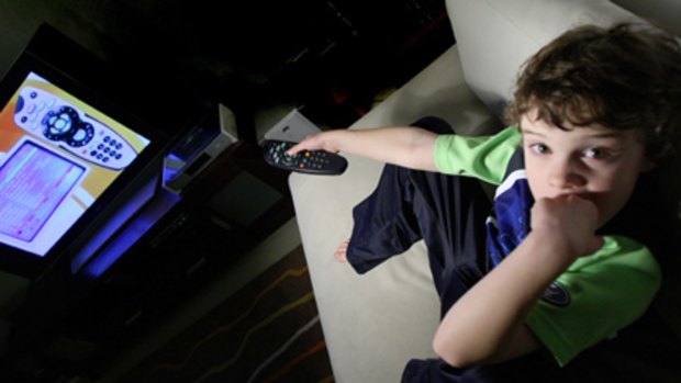 Mental health alert ... too much screen time linked to psychological problems in children.