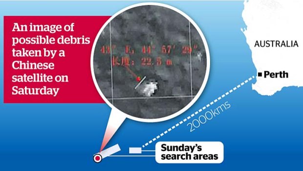 Eyes in the sky: Academics say it is unlikely that the floating objects spotted in the southern Indian Ocean came from ships.