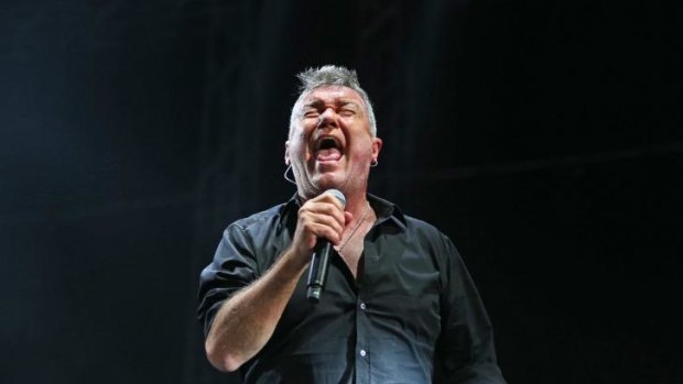 Powerful, talented and gutsy ... If Jimmy Barnes can't hold notes for as long, he puts in effort and stamina that can't be faulted.