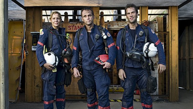 <em>Rescue: Special Ops</em> ensemble cast.