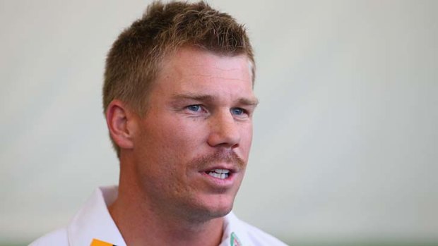 David Warner says the therapy has paid off.