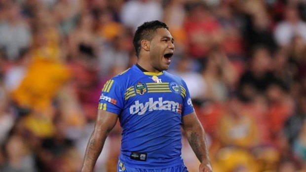 Coming on strong: Chris Sandow is happy to get a chance to show his natural flair on the pitch.